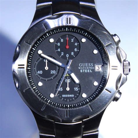 guess watches for men waterproof